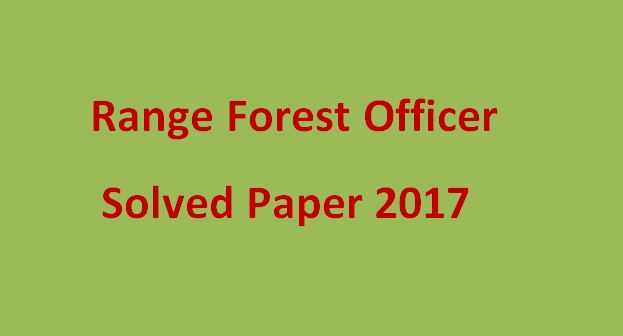 Range Forest Officer Paper Himachal