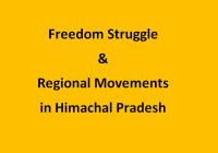 Freedom Struggle in Himachal Pradesh